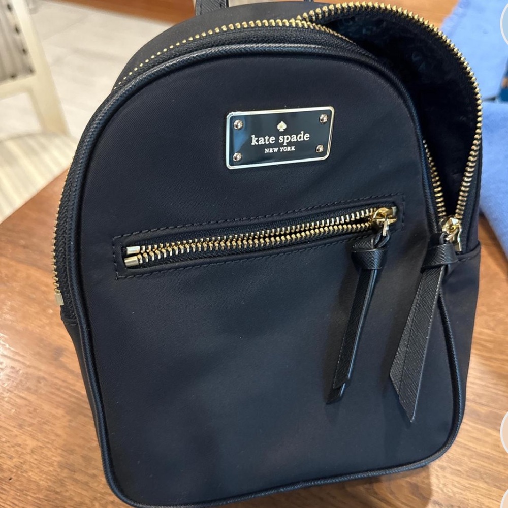 Kate Spade Midnight Black Backpack